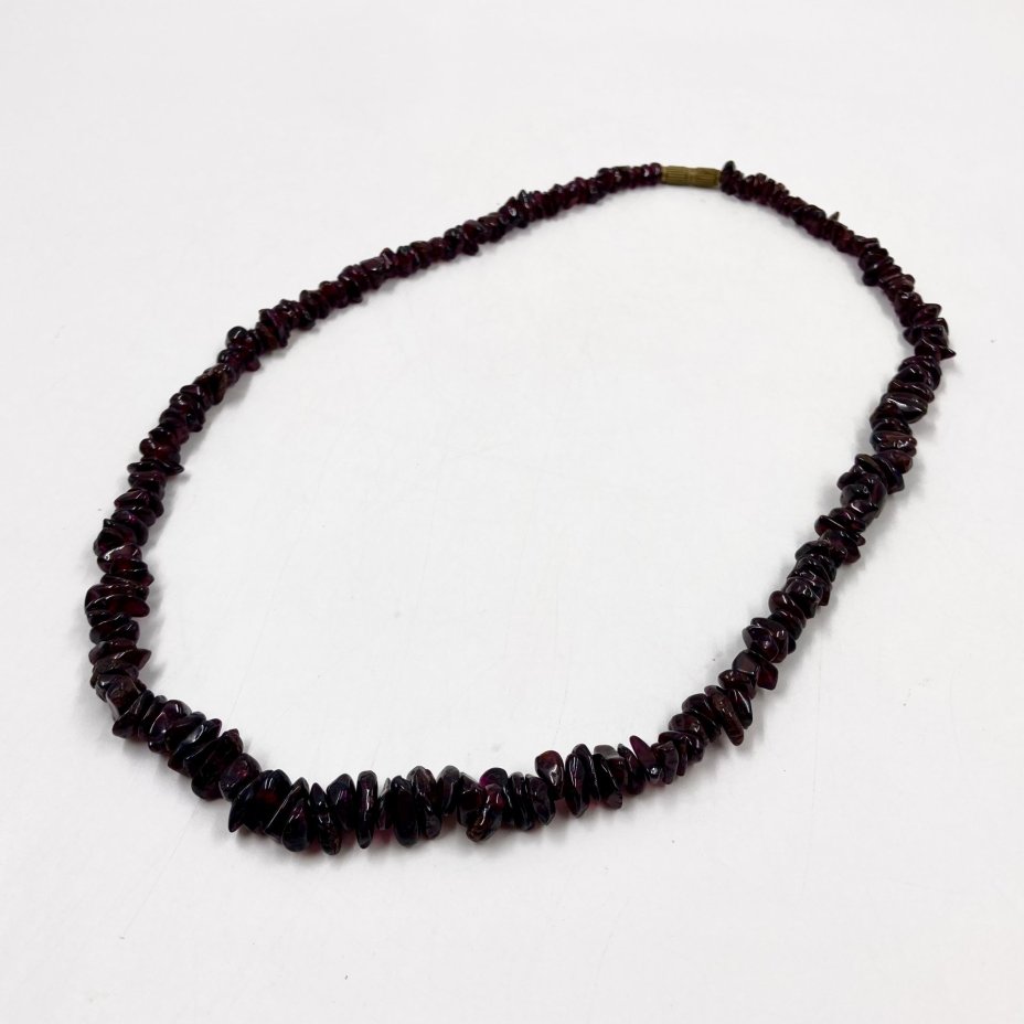 Бусы, натуральный камень, гранат, СССР, 1970-1990 гг.
