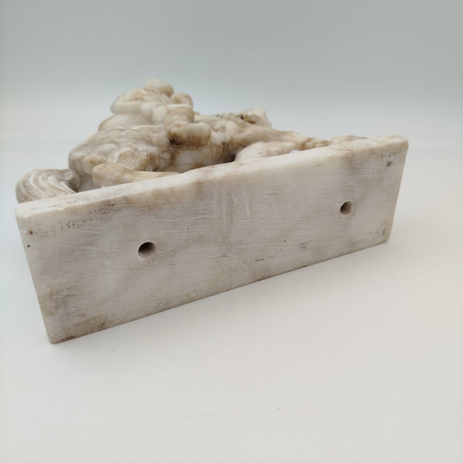 Статуэтка из письменного набора "Партизан", ангидрит