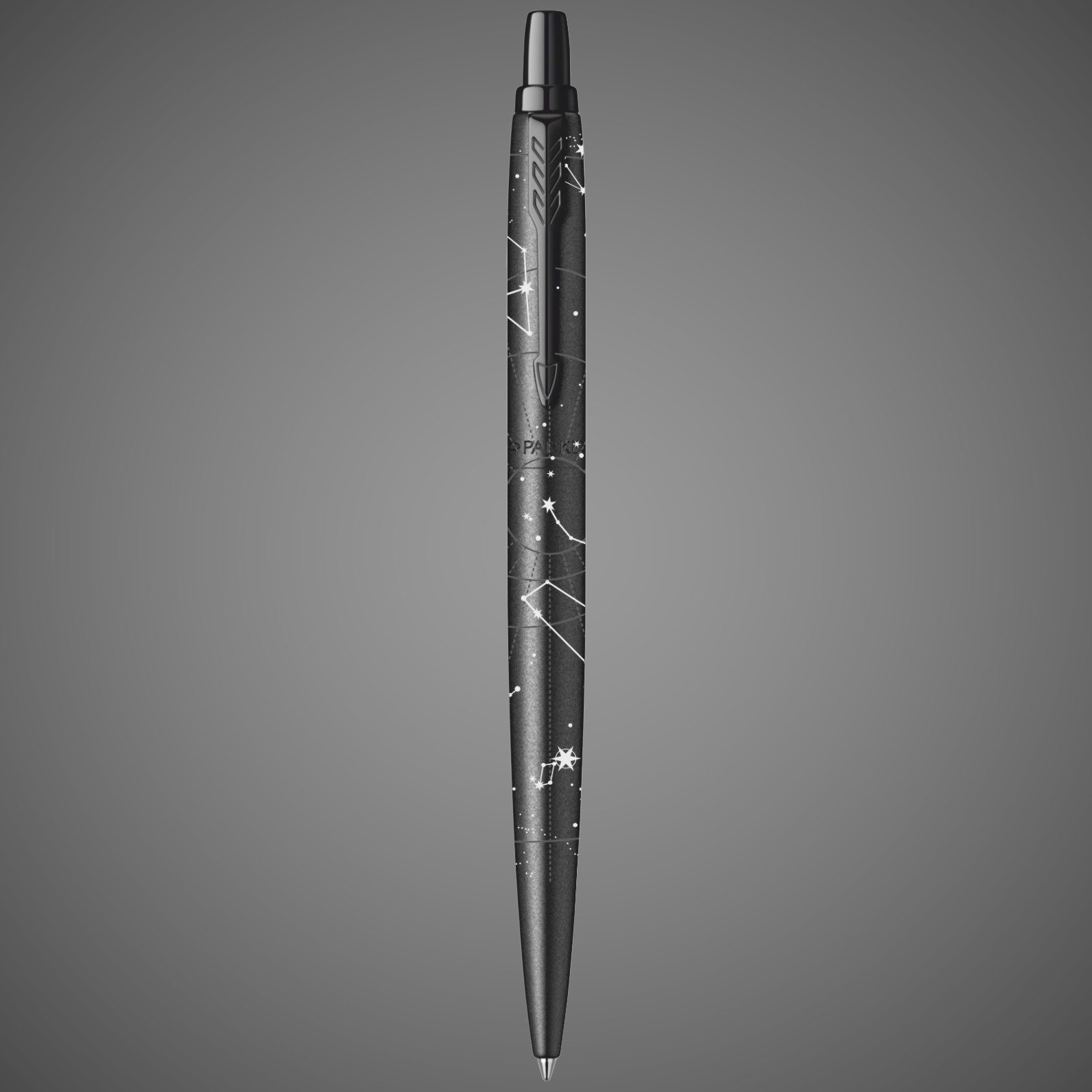Шариковая ручка Parker Jotter XL Special Edition COSMOS в подарочной упаковке, цвет: Black, стержень: Mblue, Покрытия: PVD-покрытие, лак, нержавеющая сталь