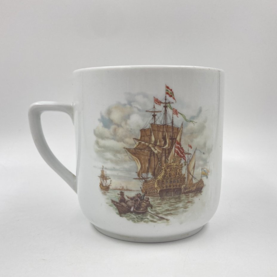 Кружка, фарфор, деколь, золочение, Cesky porcelan a.s. Dubi (Original Bohemia), Чехия, 1980-2000 гг.