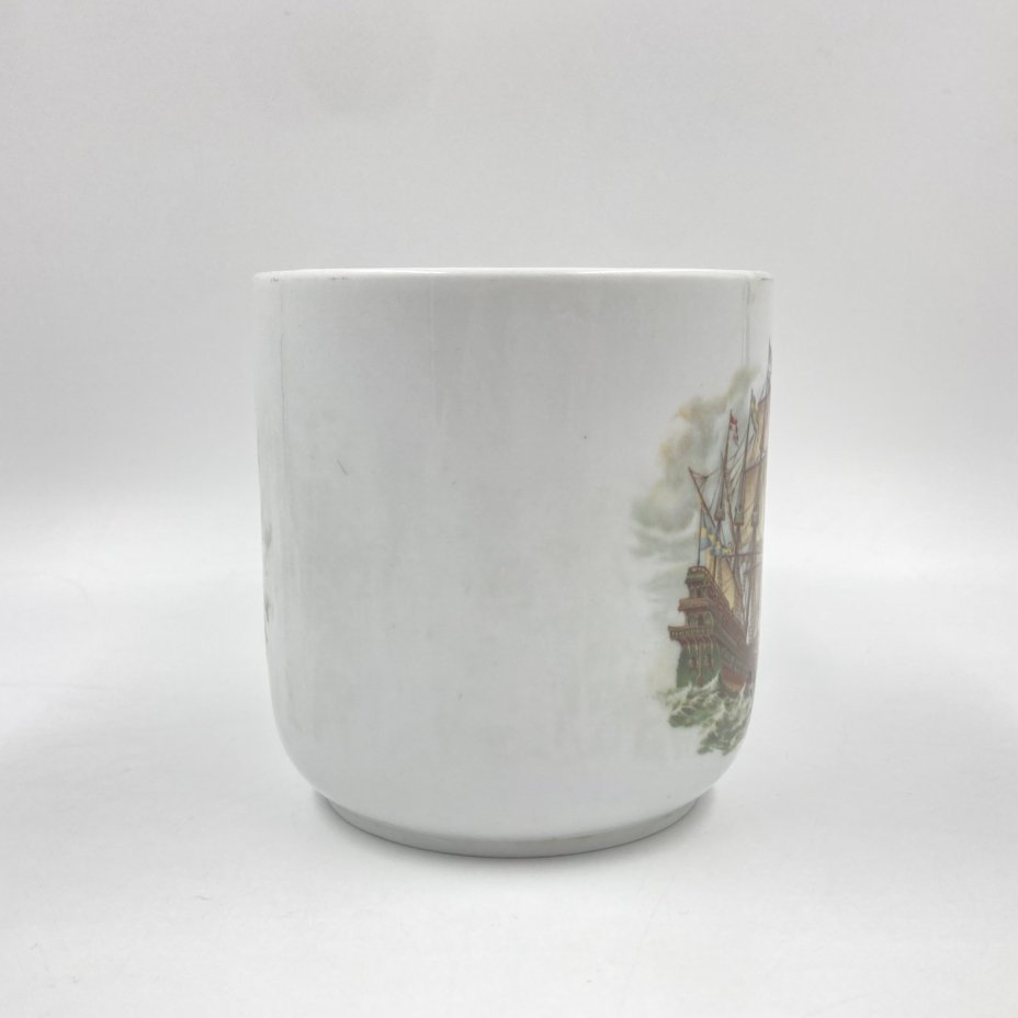 Кружка, фарфор, деколь, золочение, Cesky porcelan a.s. Dubi (Original Bohemia), Чехия, 1980-2000 гг., Cesky porcelan a.s. Dubi (Original Bohemia)