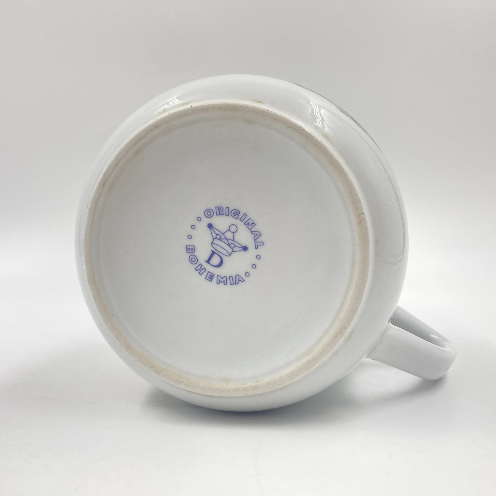 Кружка, фарфор, деколь, золочение, Cesky porcelan a.s. Dubi (Original Bohemia), Чехия, 1980-2000 гг., Cesky porcelan a.s. Dubi (Original Bohemia)
