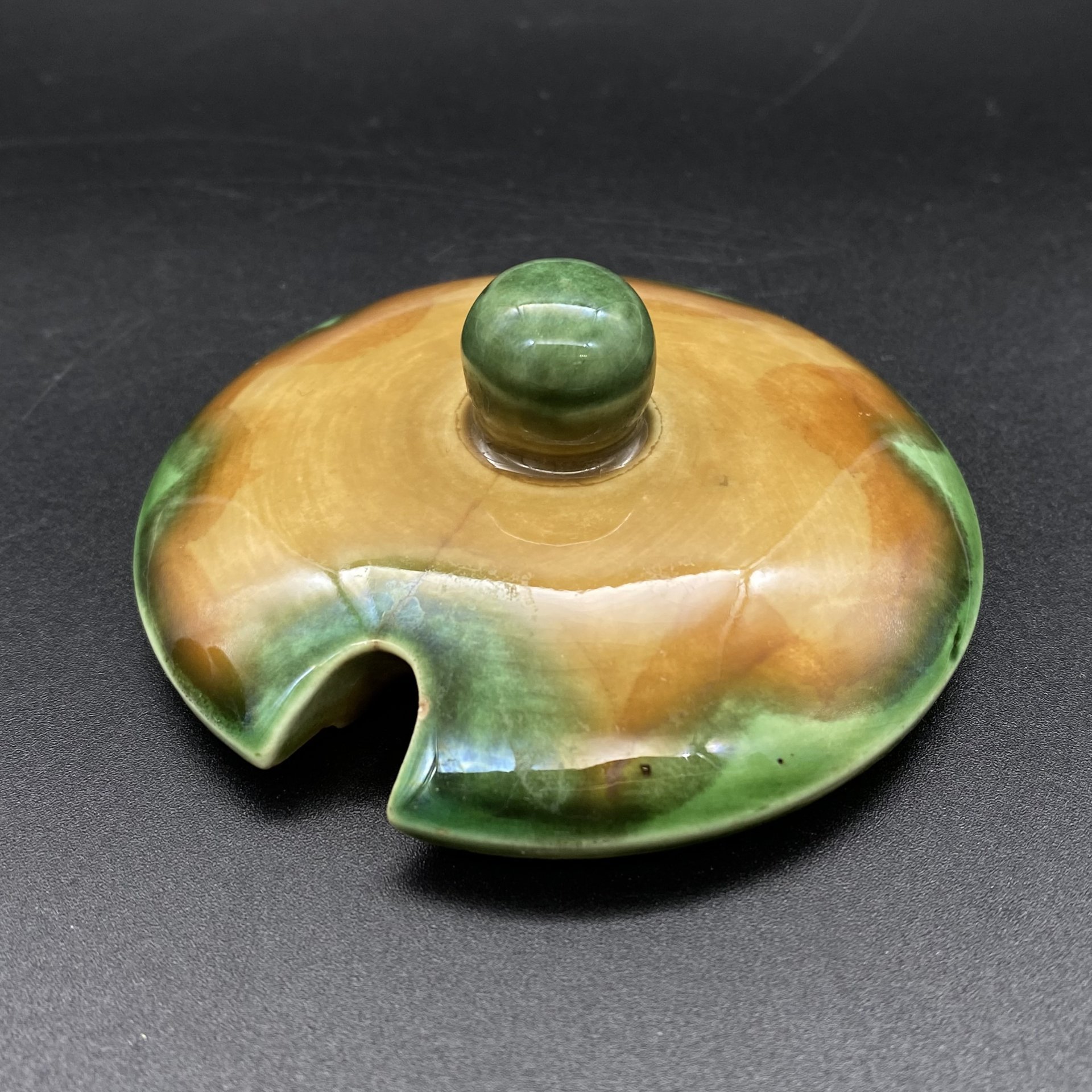 Сахарница (горшочек для мёда, варенья), Конаковский фаянсовый завод им. М.И. Калинина (ЗиК Конаково)