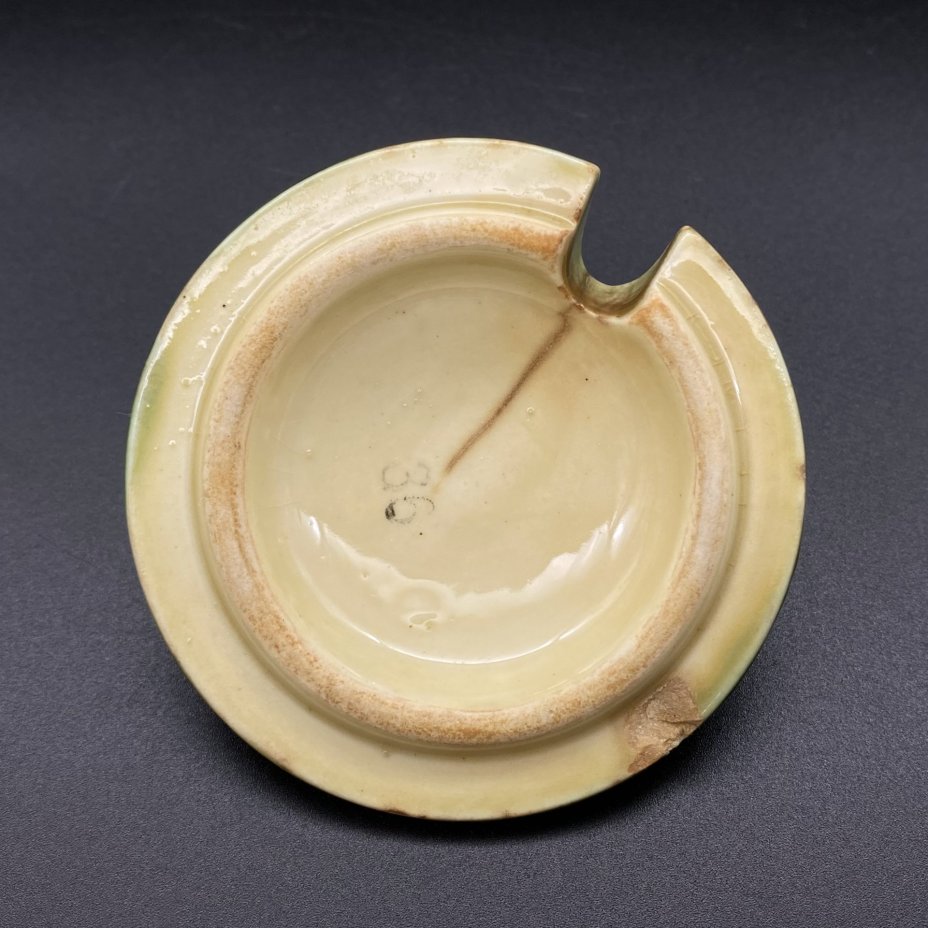 Сахарница (горшочек для мёда, варенья), Конаковский фаянсовый завод им. М.И. Калинина (ЗиК Конаково)