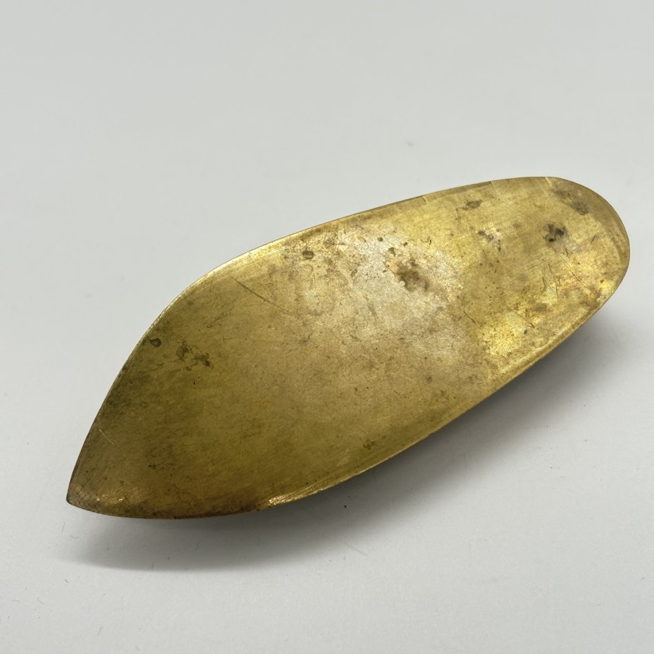 Пепельница в виде восточной туфли, латунь, эмаль, Индия, 1970-1990 гг.