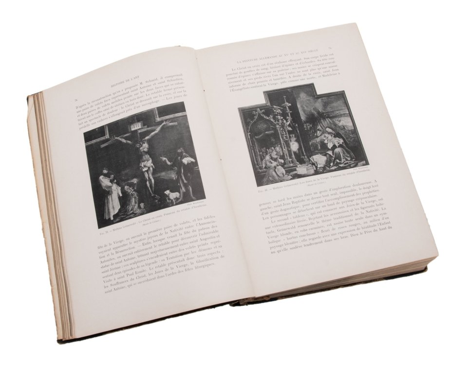 Книга на фр. яз. Andre Michel "Histoire de l`Art" ("История искусств") Т. 5. Ч. 1., бумага, печать, Издательство «Librairie Armand Colin», Франция, 1912 г., Издательство «Librairie Armand Colin»