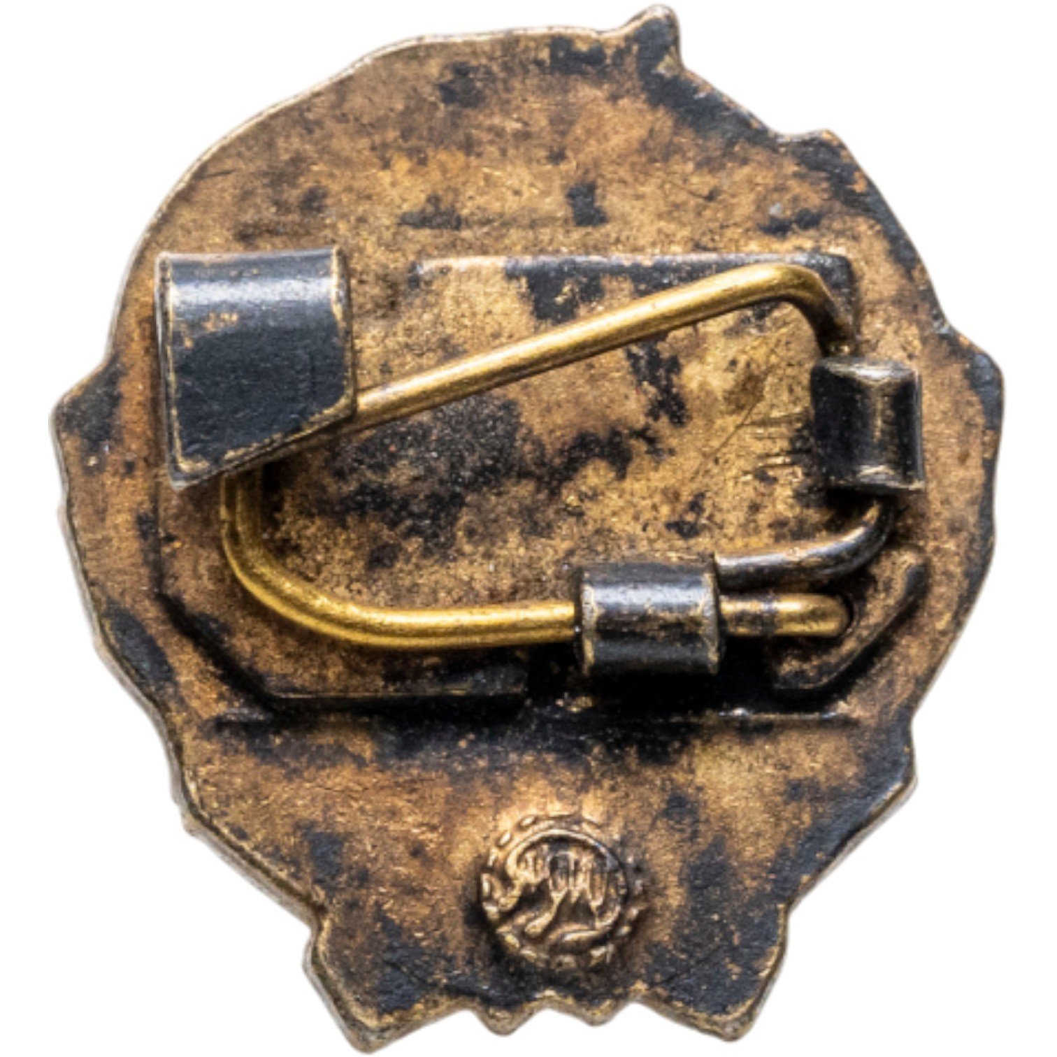 Памятный нагрудный знак за 50 лет членства в КПСС, томпак, эмаль, Московский монетный двор (ММД), СССР, 1982-1989 гг.