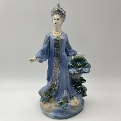 Статуэтка "Хозяйка медной горы", скульптор Л. Н. Шушканова