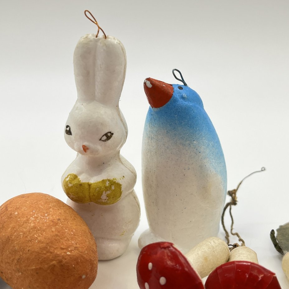 Набор ёлочных игрушек разных форм