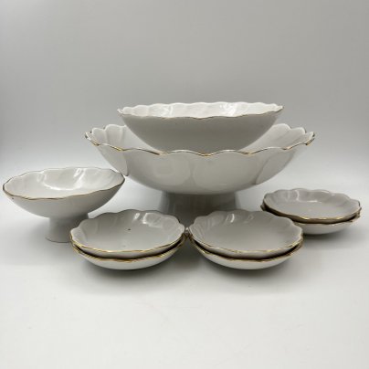 Набор сервировочный для десерта на 6 персон (9 предметов)