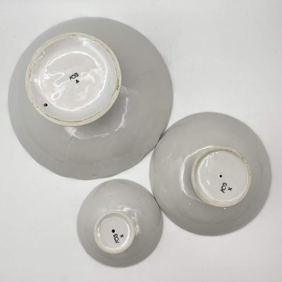 Набор сервировочный для десерта на 6 персон (9 предметов)