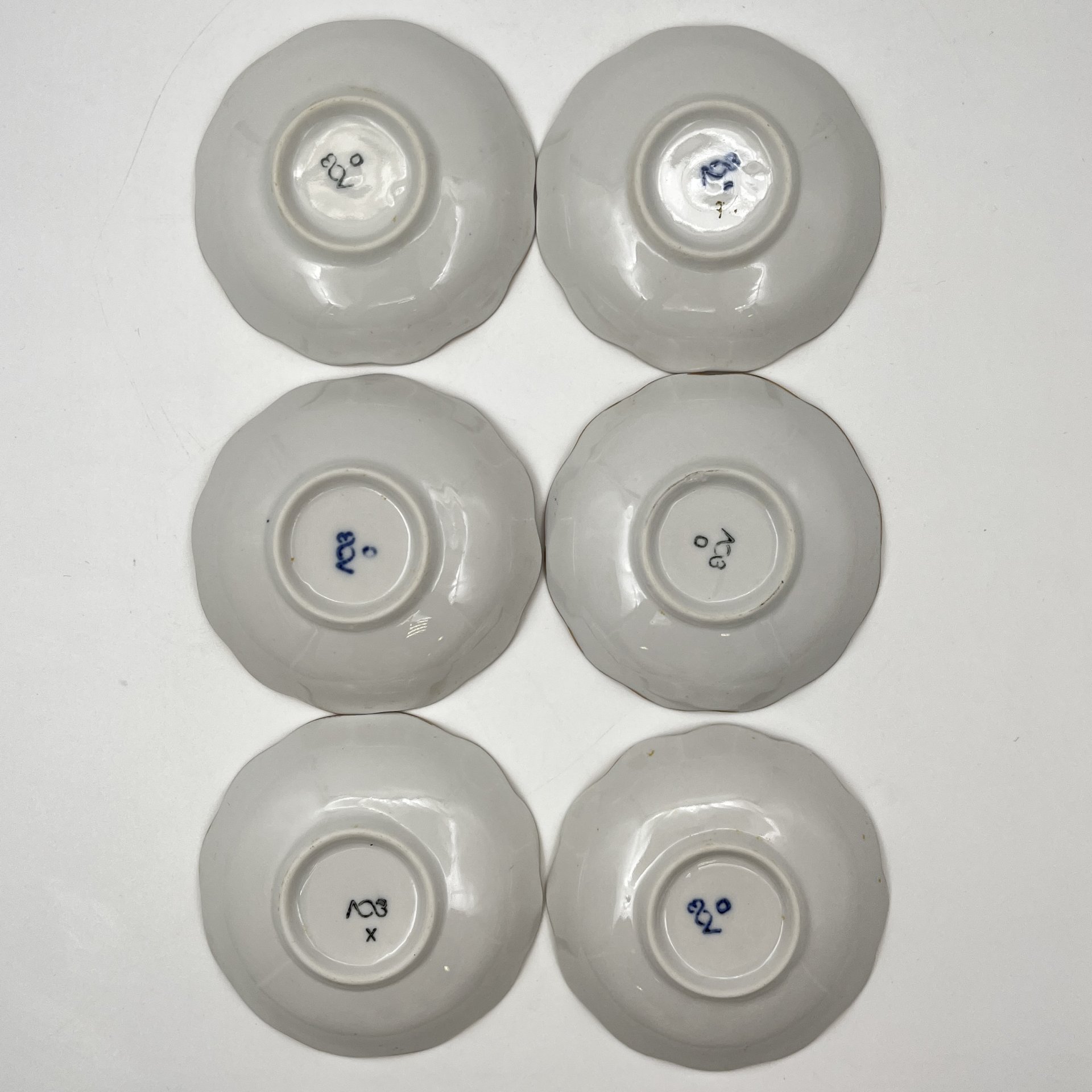 Набор сервировочный для десерта на 6 персон (9 предметов)