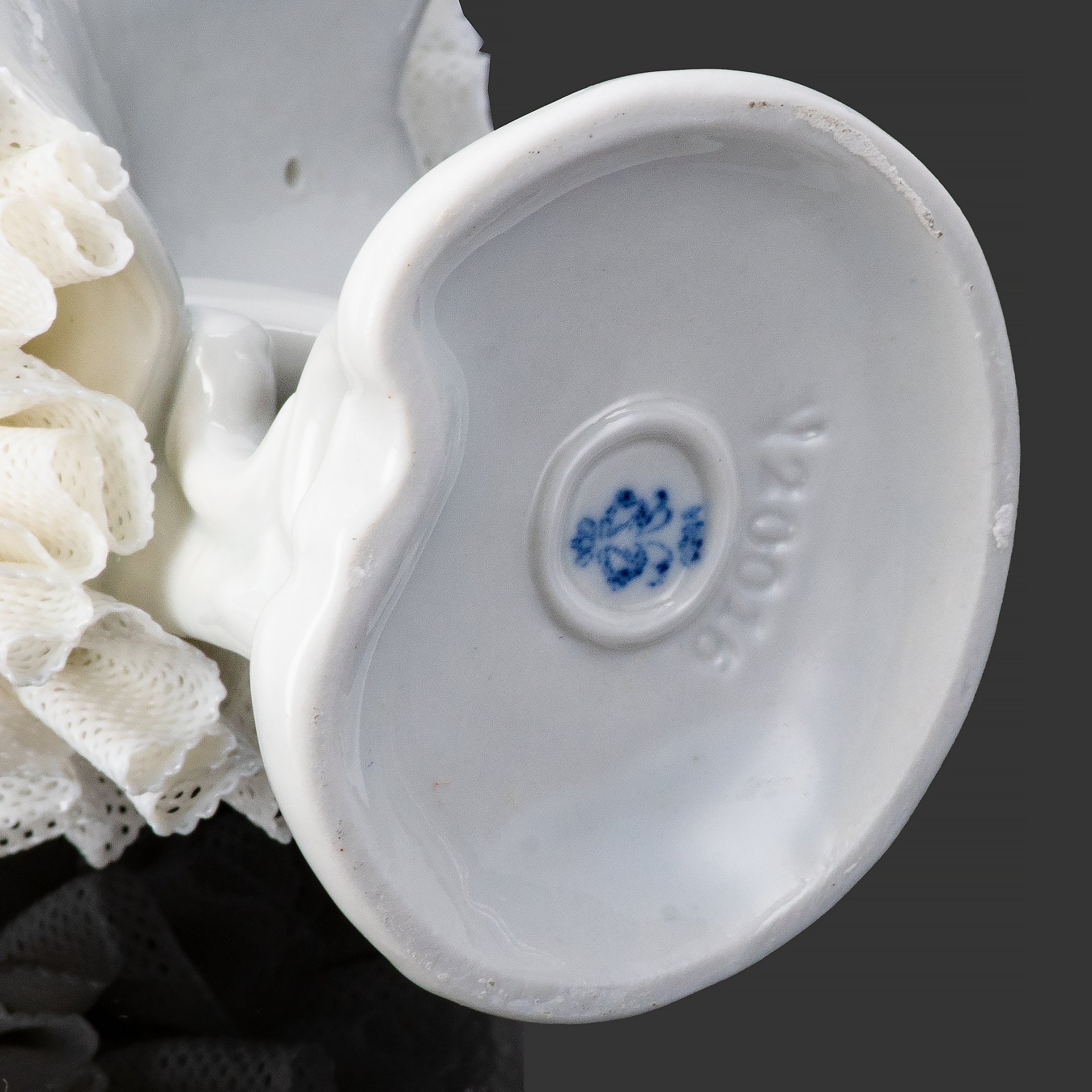 Статуэтка "Балерина" ("Танцовщица"), фарфор, кружевной фарфор, Aelteste Volkstedt, Германия, 1945-1958 гг.