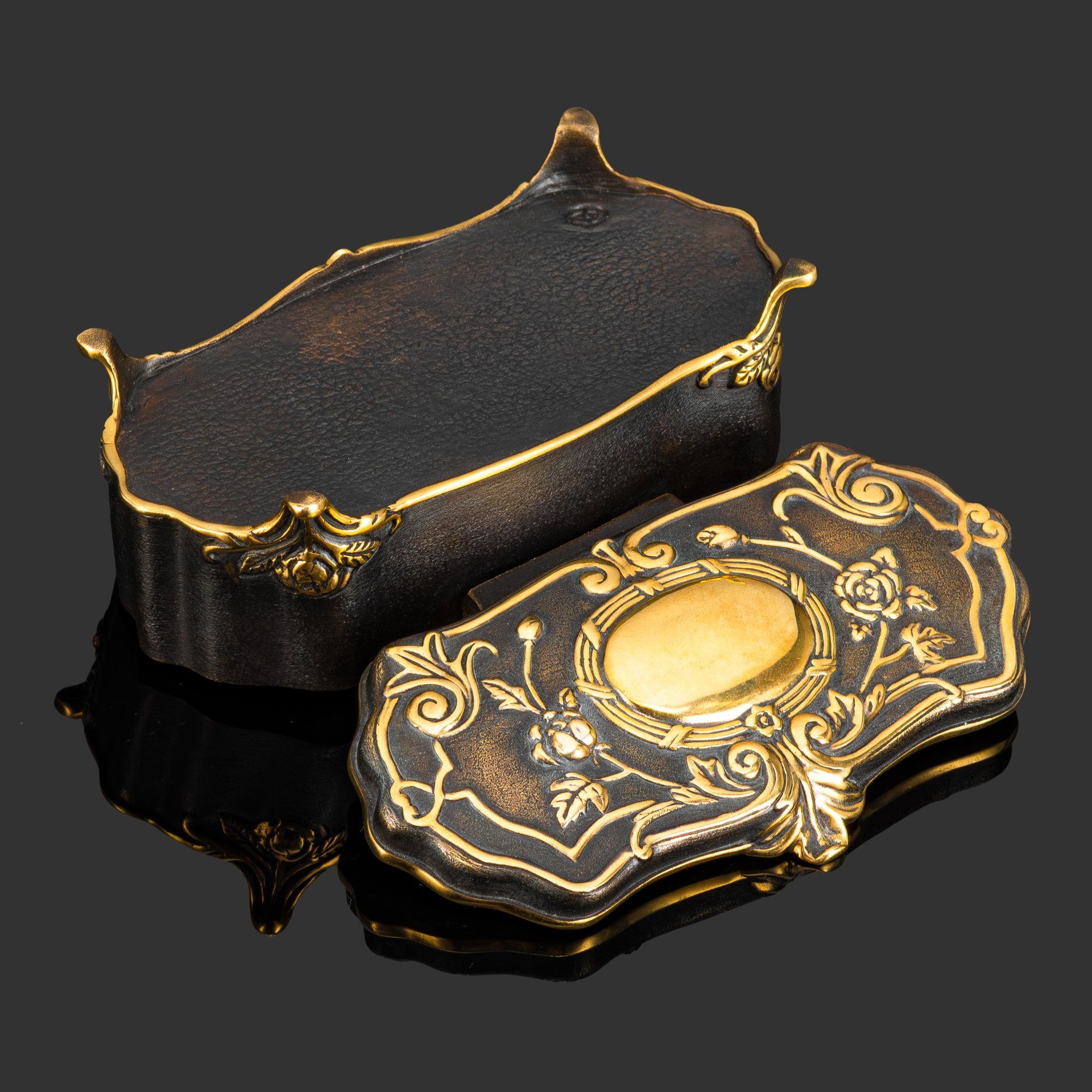 Шкатулка "Гирлянда цветов"