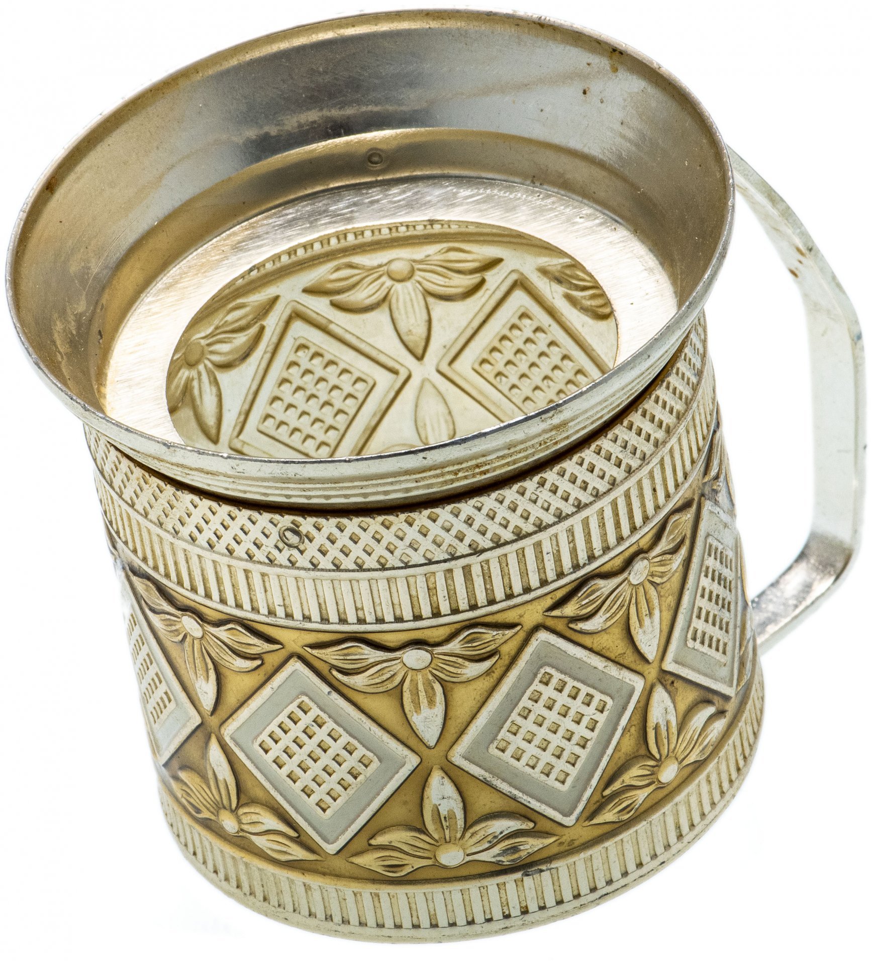 Подстаканник "Ромбы", СССР