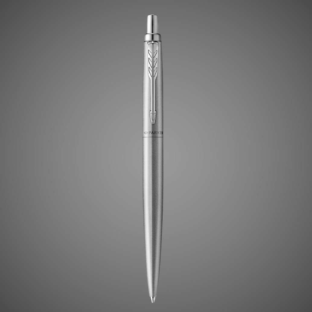 Шариковая ручка Parker Jotter XL SE20 Monochrome в подарочной упаковке, цвет: Grey, стержень Mblue, Металлы: металл, нержавеющая сталь