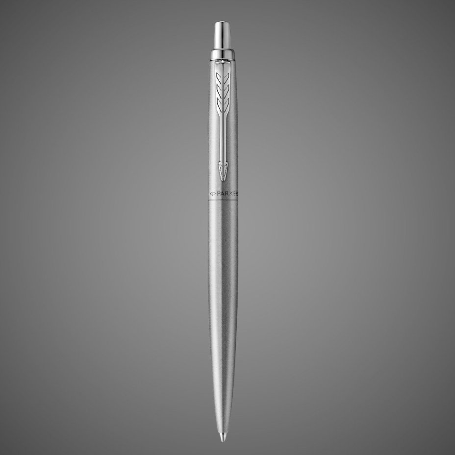 Шариковая ручка Parker Jotter XL SE20 Monochrome в подарочной упаковке, цвет: Grey, стержень Mblue, Металлы: металл, нержавеющая сталь