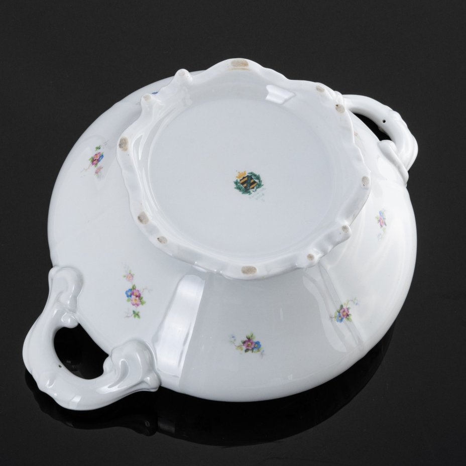 Супница "Katharina" с цветочным декором, Weimar Porzellan (Веймарский фарфор)