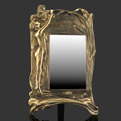 Зеркало "Дева с цветами"