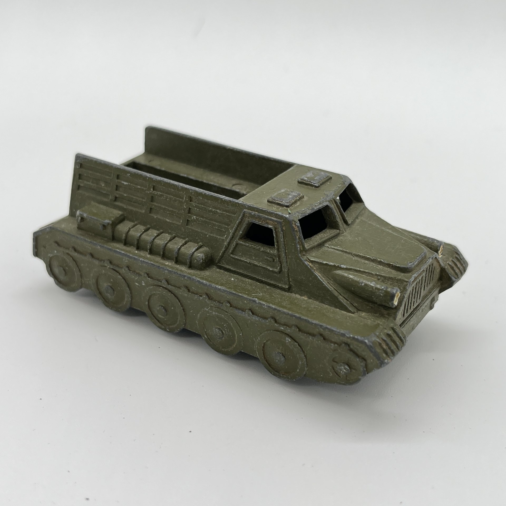 Масштабная модель "Вездеход" из серии "Военная техника", металл, пластик, Тульский патронный завод (ТПЗ), СССР, 1970-1990 гг.