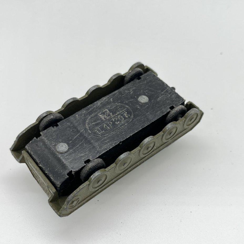 Масштабная модель "Вездеход" из серии "Военная техника", металл, пластик, Тульский патронный завод (ТПЗ), СССР, 1970-1990 гг.