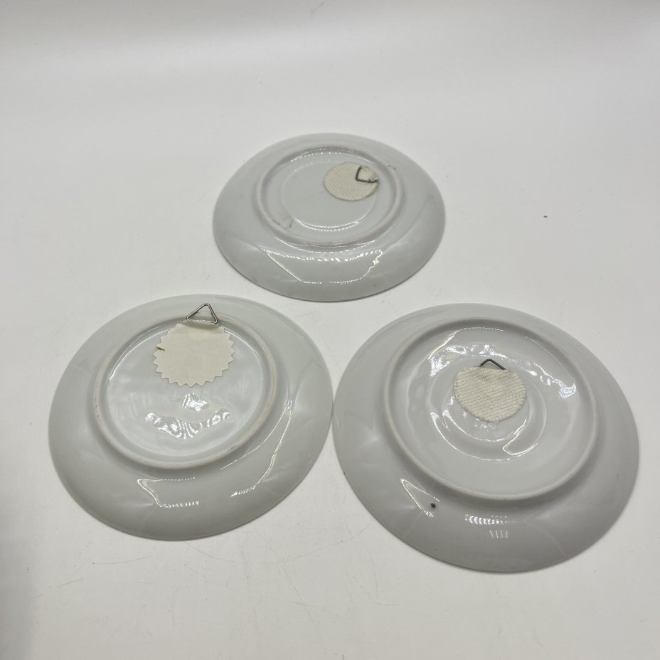 Блюдца декоративные с изображением достопримечательностей Италии