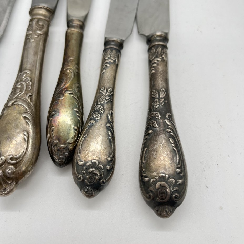 Набор из 6 ножей с декором "Пламя" (подбор)