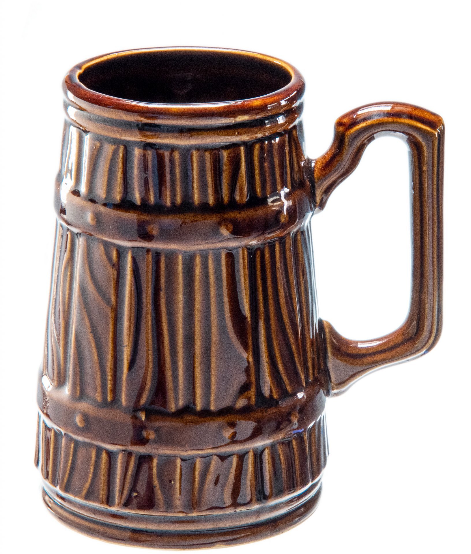 Кружка пивная керамическая "Рак", фаянс, Западная Европа, 1970-1980 гг.