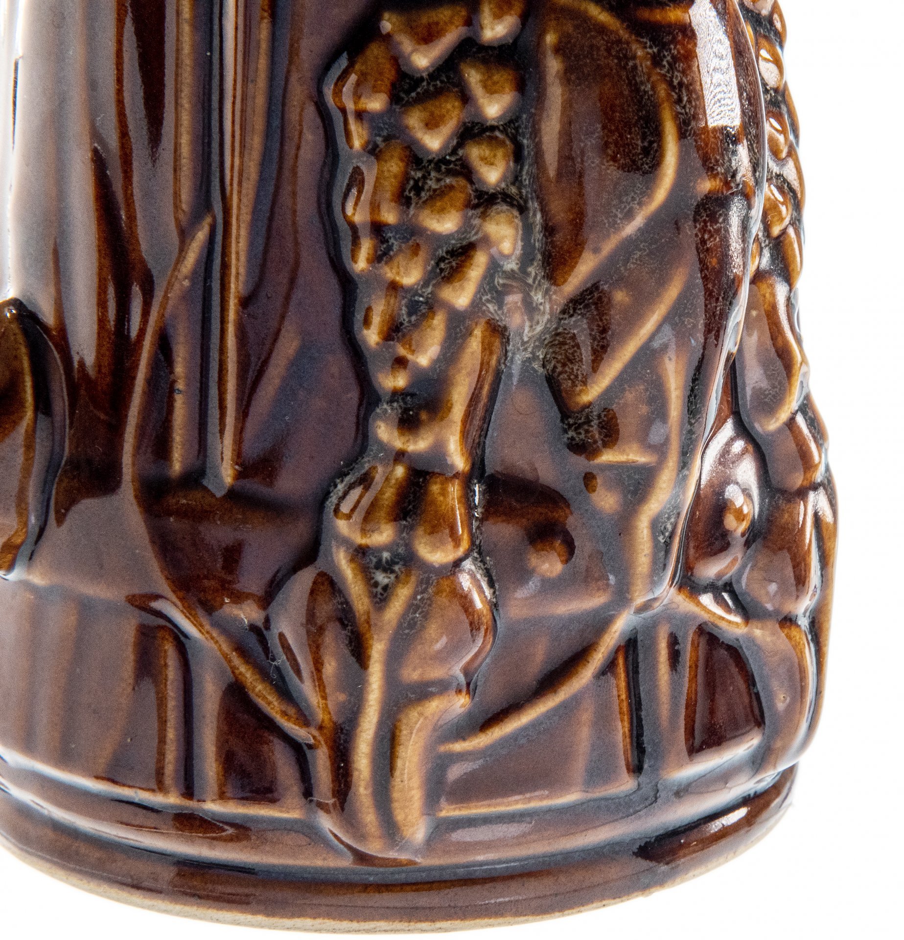 Кружка пивная керамическая "Рак", фаянс, Западная Европа, 1970-1980 гг.
