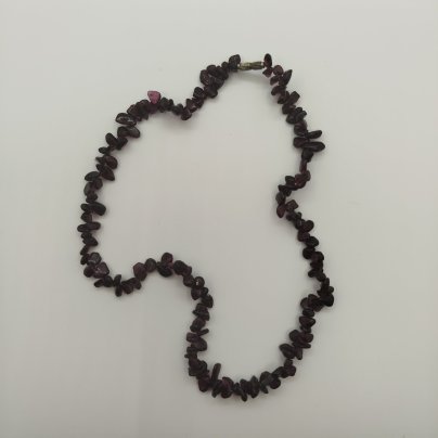 Бусы с бусинами разной формы, натуральный камень, металл, СССР, 1970-1990 гг.