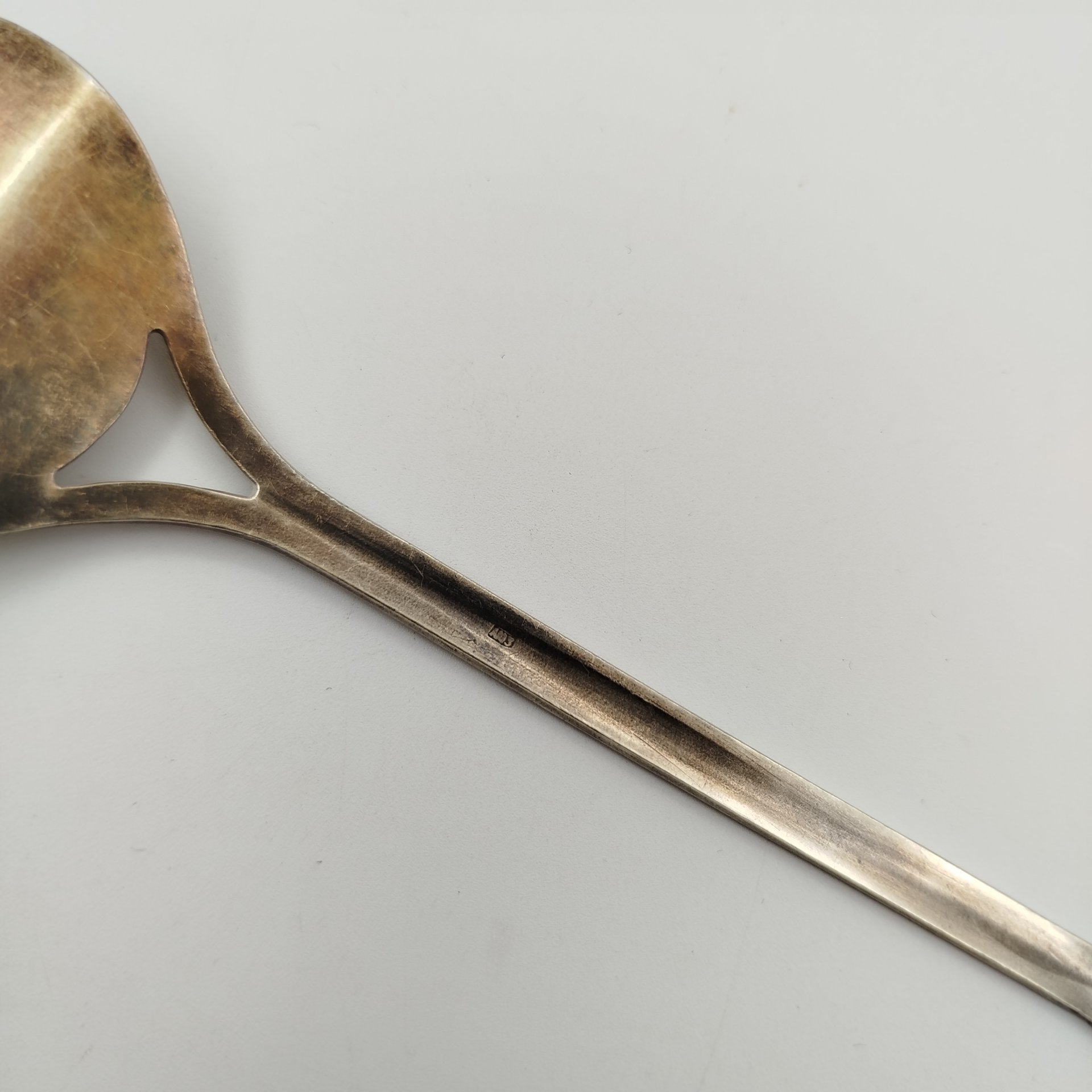 Лопатка для торта, металл, золочение, эмаль, СССР, 1950-1980 гг.