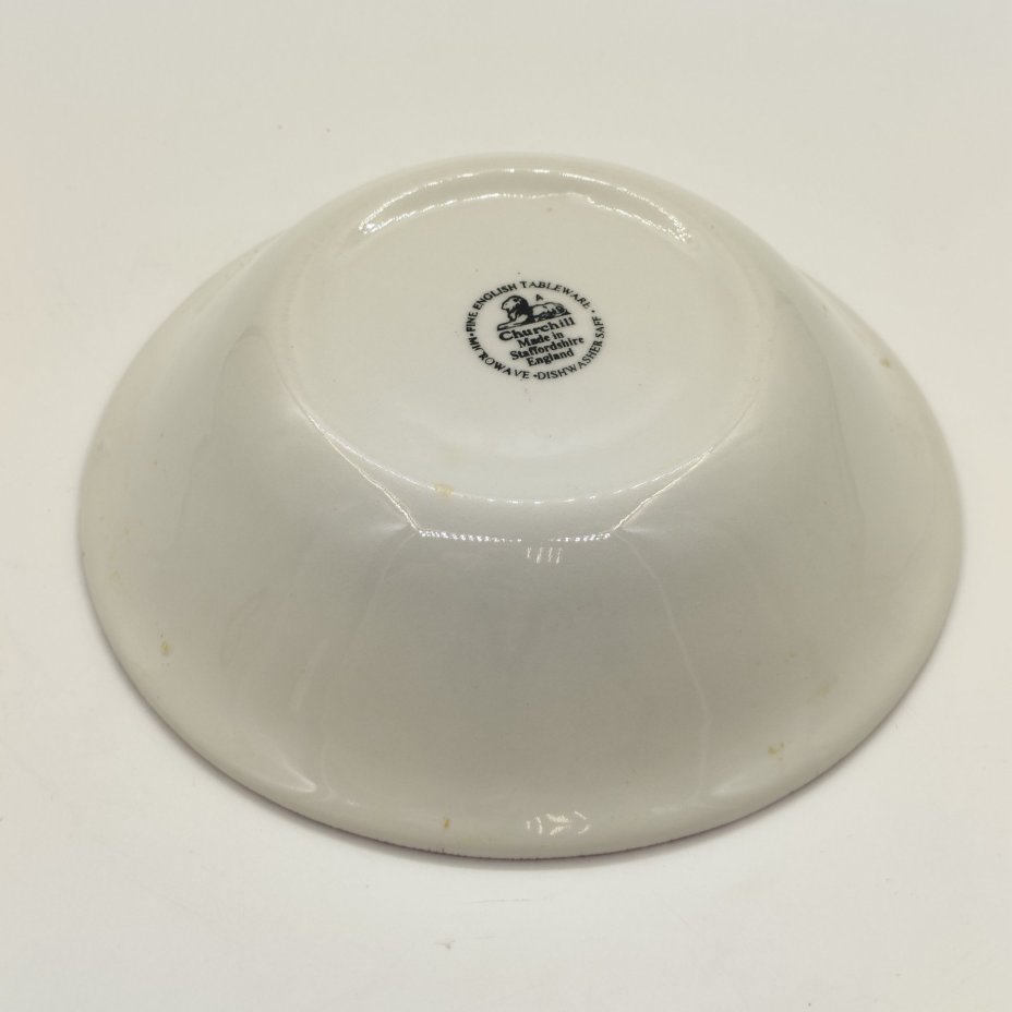 Миска для мюсли, в бело-красной гамме с изображением пейзажа, Churchill