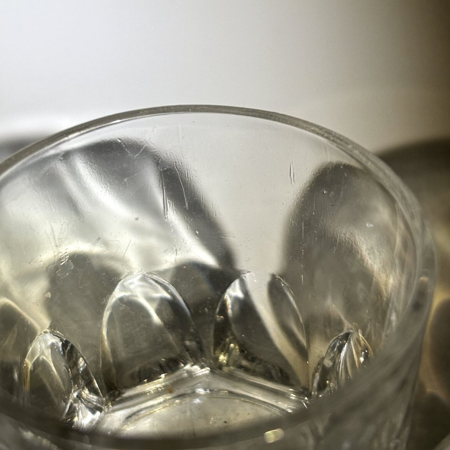 Набор из 6-ти стопок с рельефным декором