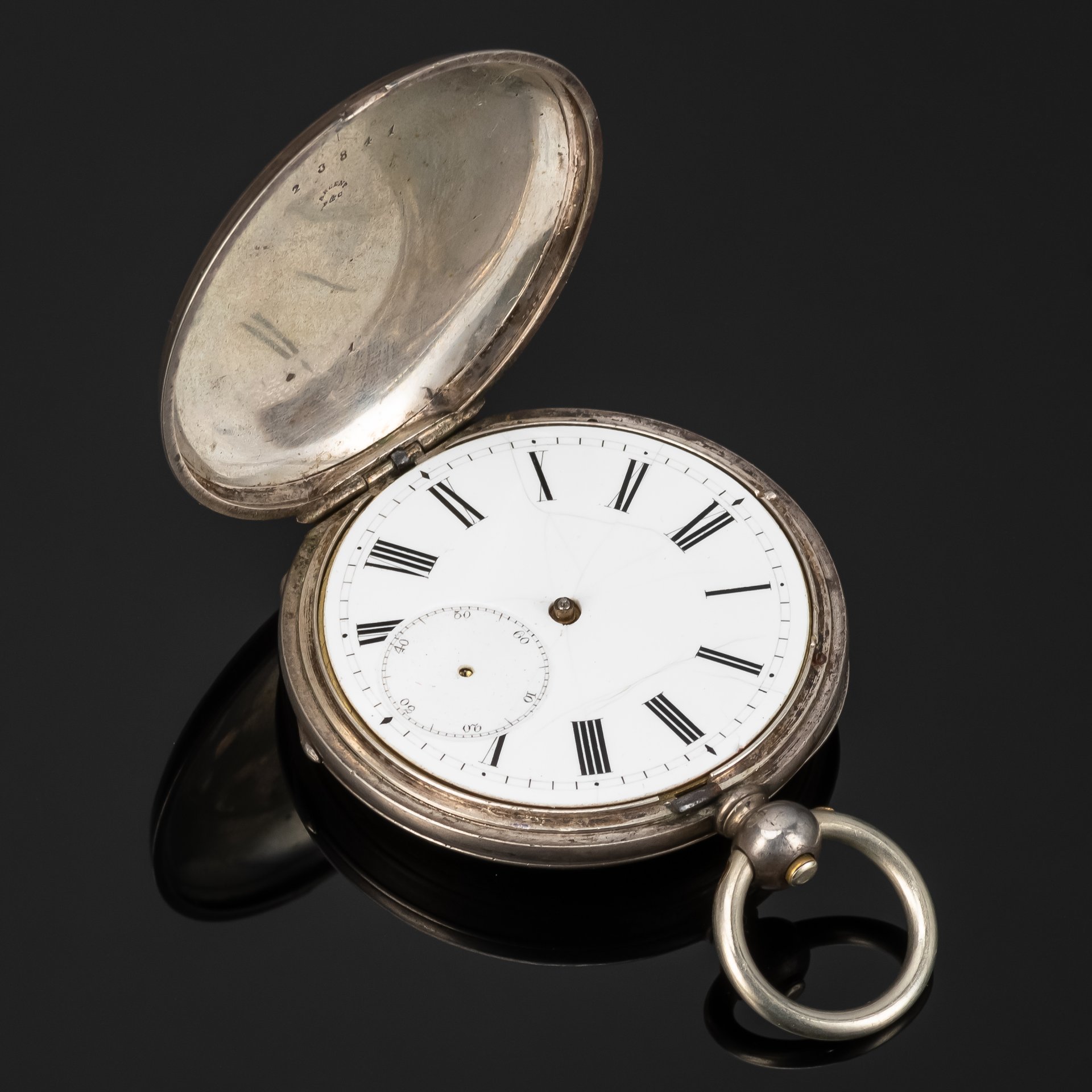 Часы карманные, декорированные изображением маяка, Perret & Fils Brenets