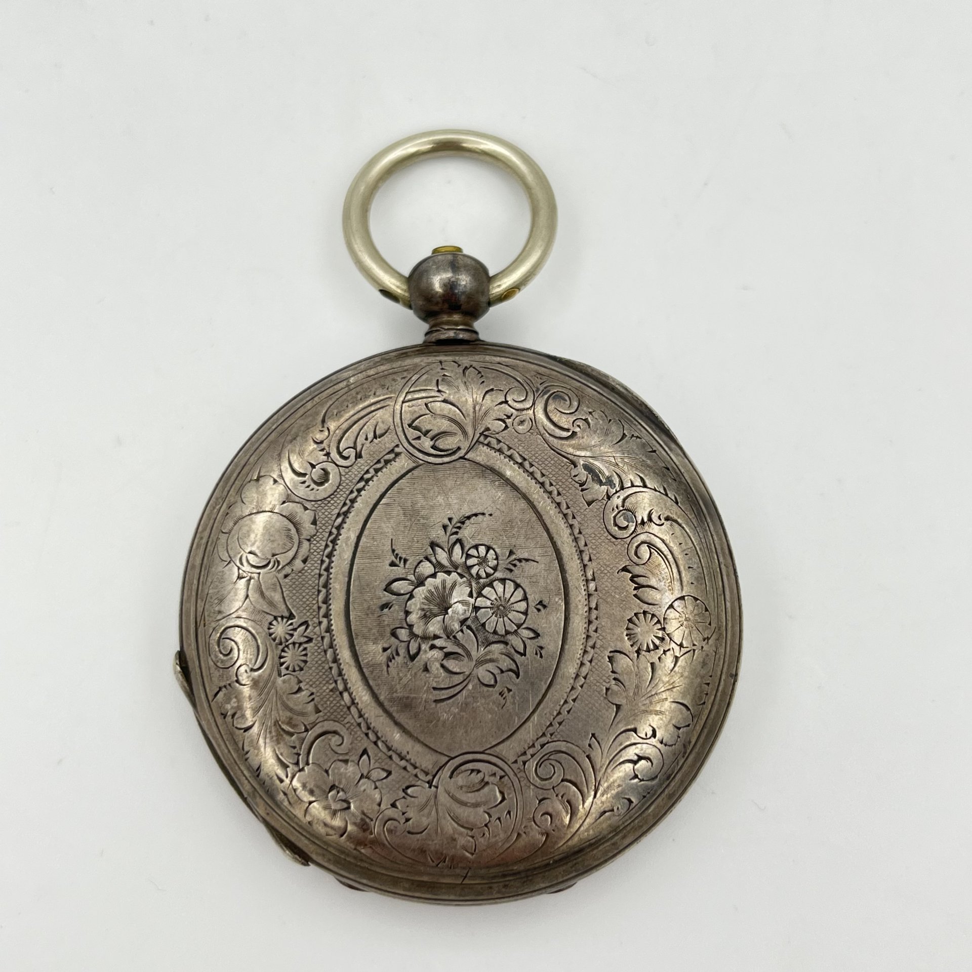 Часы карманные, декорированные изображением маяка, Perret & Fils Brenets