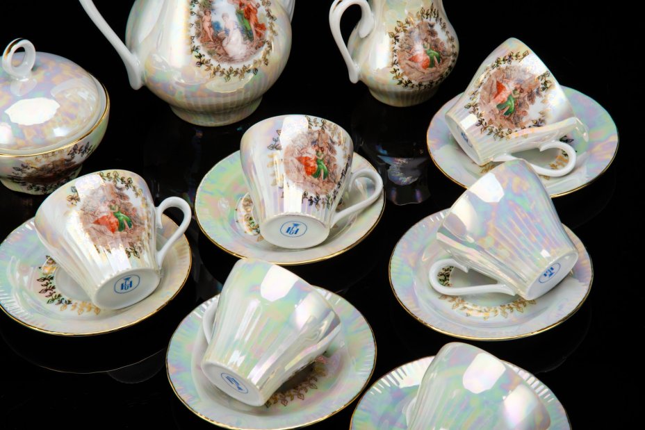 Сервиз кофейный "Мадонна" на 6 персон (15 предметов)