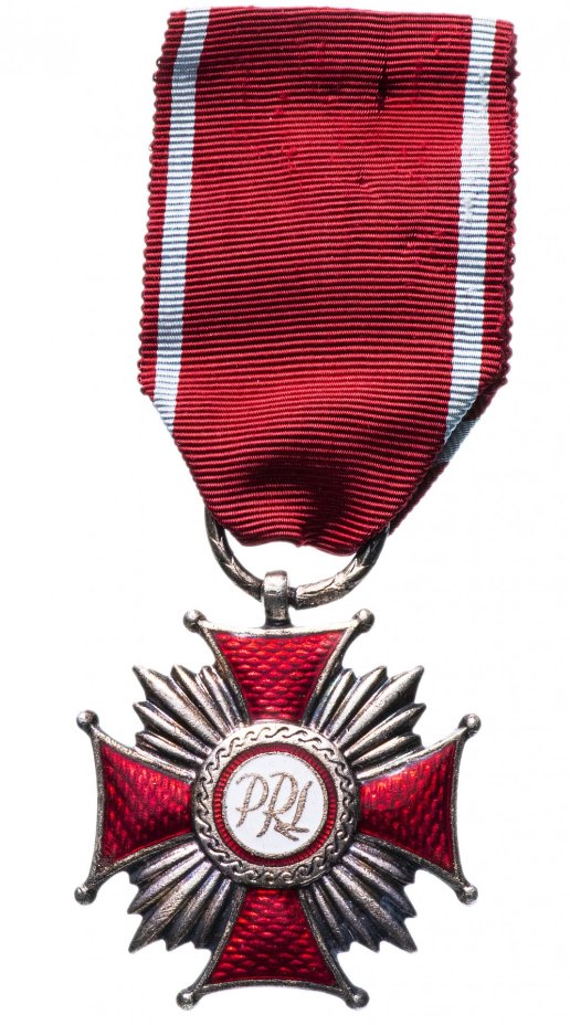 Знак отличия серебряный «Крест Заслуги» 2 степени Польша