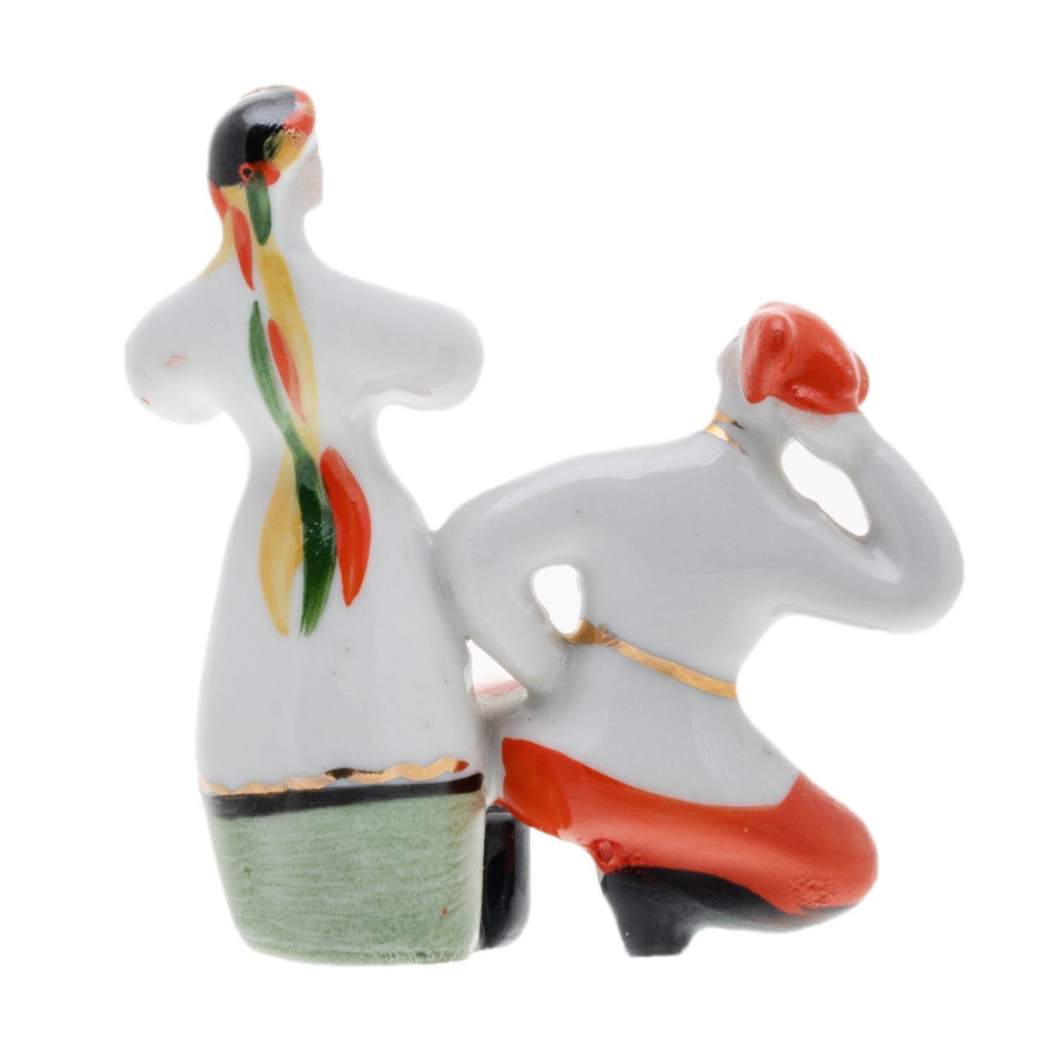 Статуэтка "Танец гопачок", Полонский завод художественной керамики (Полонное ЗХК)