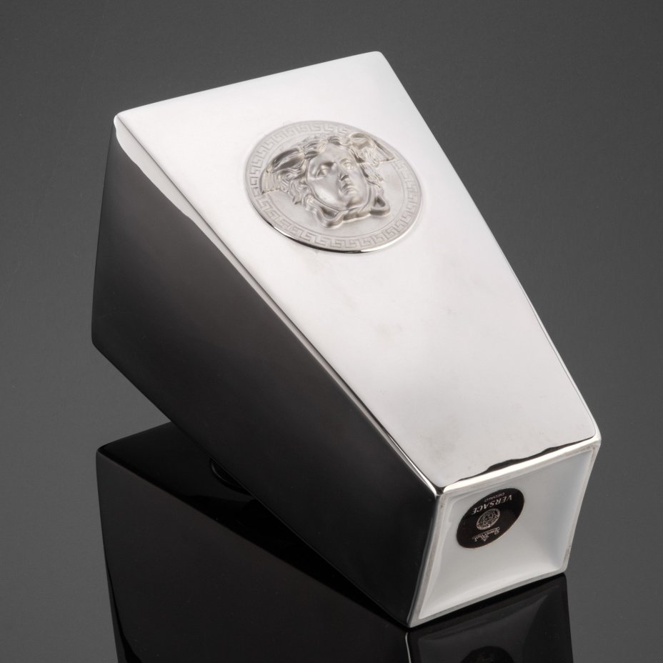 Ваза "Medusa Platinum", (фирма Versace/Версаче), Rosenthal (Розенталь)