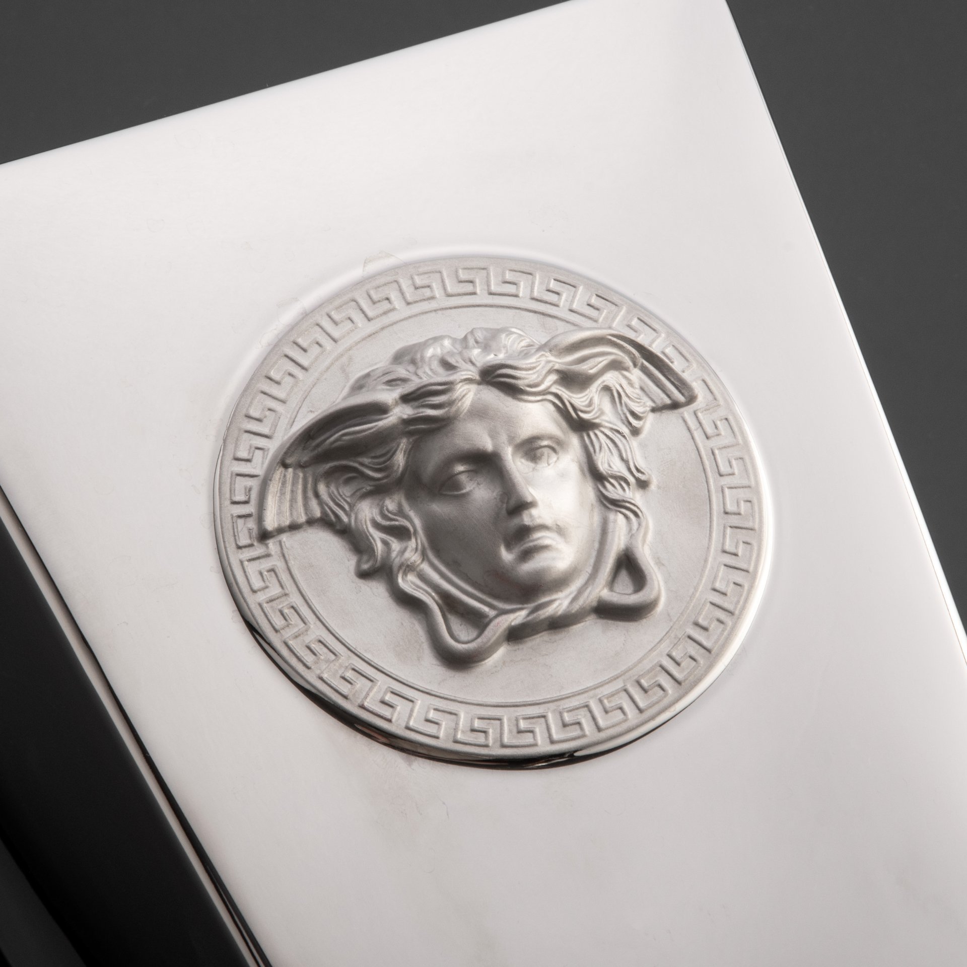 Ваза "Medusa Platinum", (фирма Versace/Версаче), Rosenthal (Розенталь)