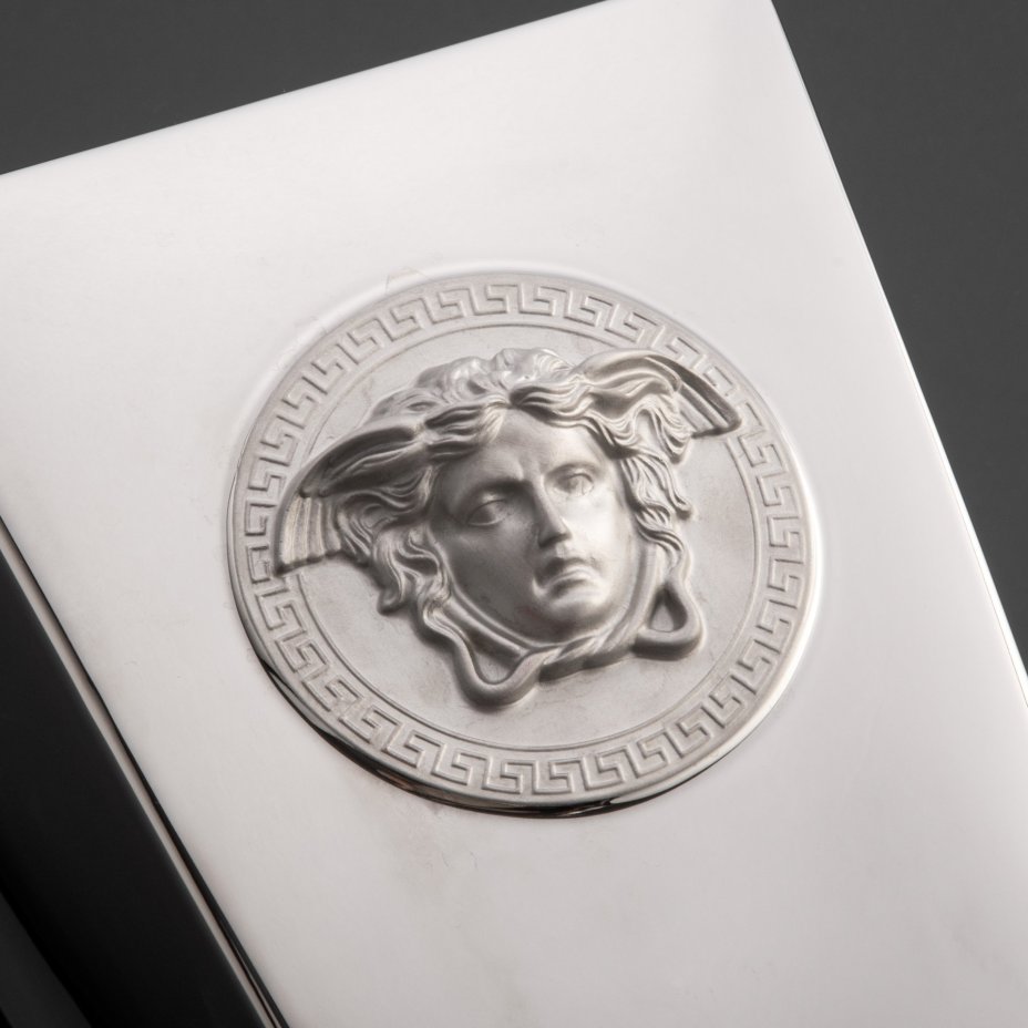Ваза "Medusa Platinum", (фирма Versace/Версаче), Rosenthal (Розенталь)
