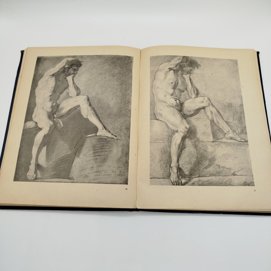 М. Д. Бернштейн "Проблемы учебного рисунка", бумага, печать, Издательство «Искусство», СССР, 1940 г.