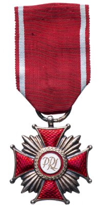 Знак отличия серебряный «Крест Заслуги» 2 степени Польша