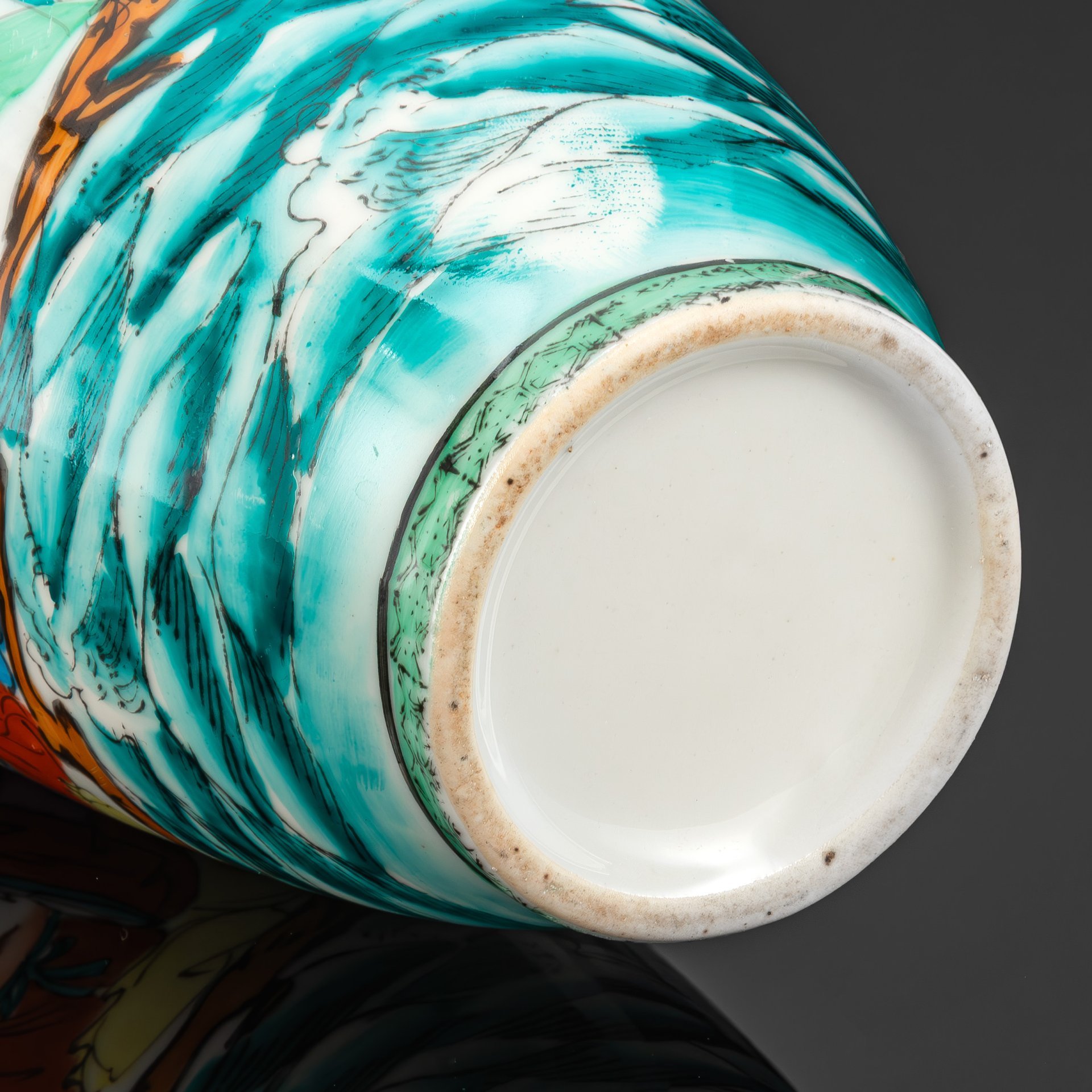 [Редкий сюжет] Ваза, "Восемь Бессмертных, пересекающих море" (даосский пантеон)