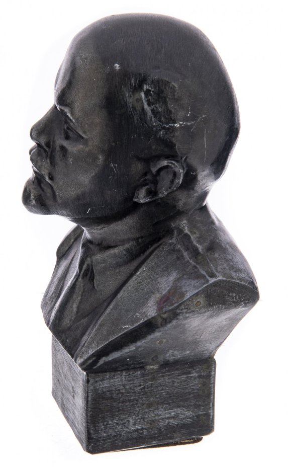 Бюст В.И. Ленина, силумин, скульптор Г.Геворкян, СССР, 1960-1980 гг.