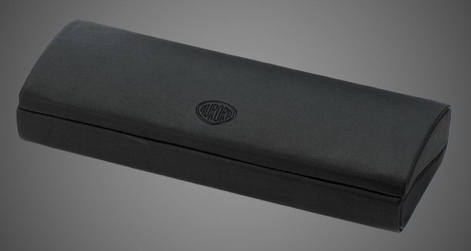 Шариковая ручка Aurora Style Black resin chrome GT, в подарочной коробке, Драгметаллы: позолота, позолота, смола, хром
