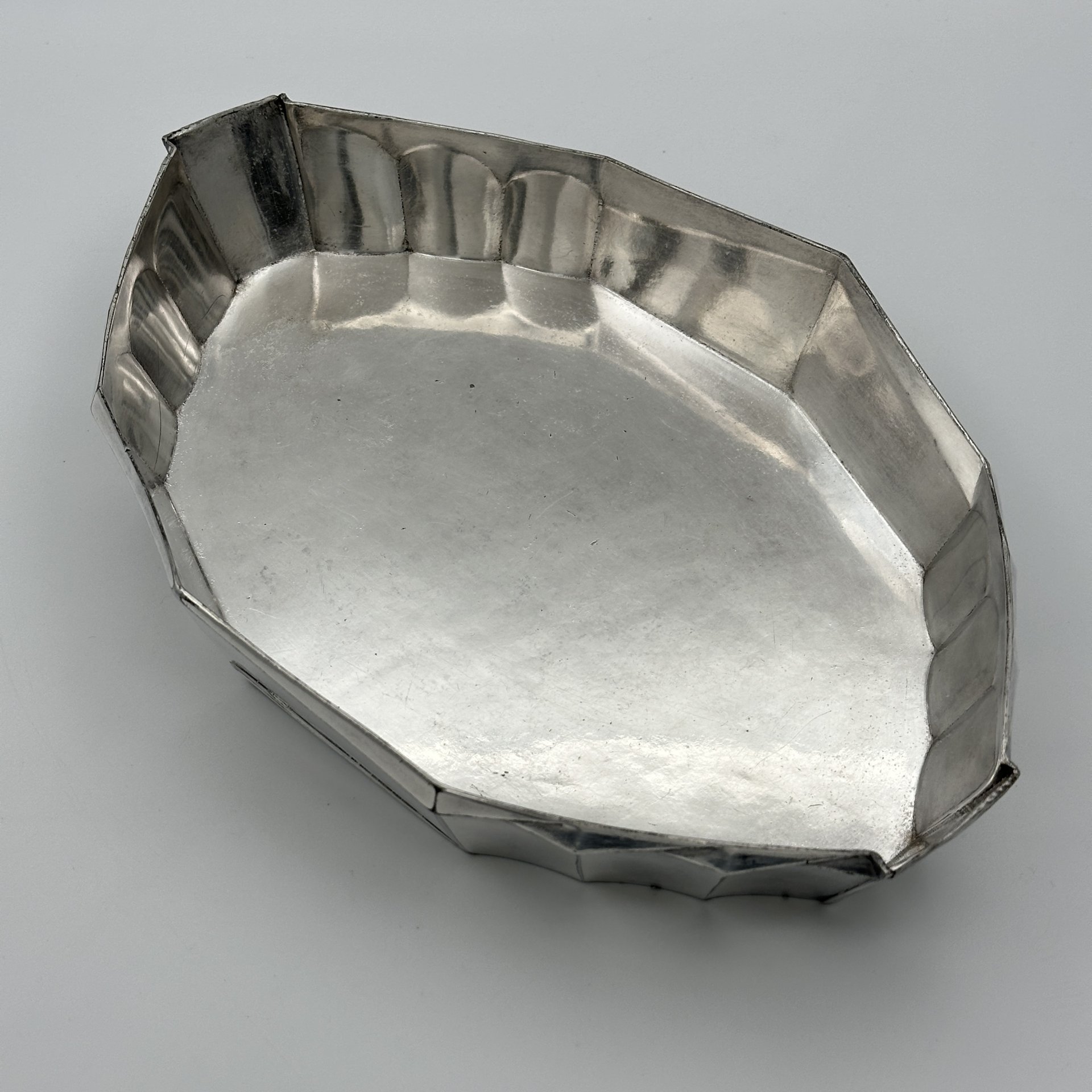 Лоток для запекания, металл, серебрение, Christofle, Франция, 1930-1935 гг., Christofle