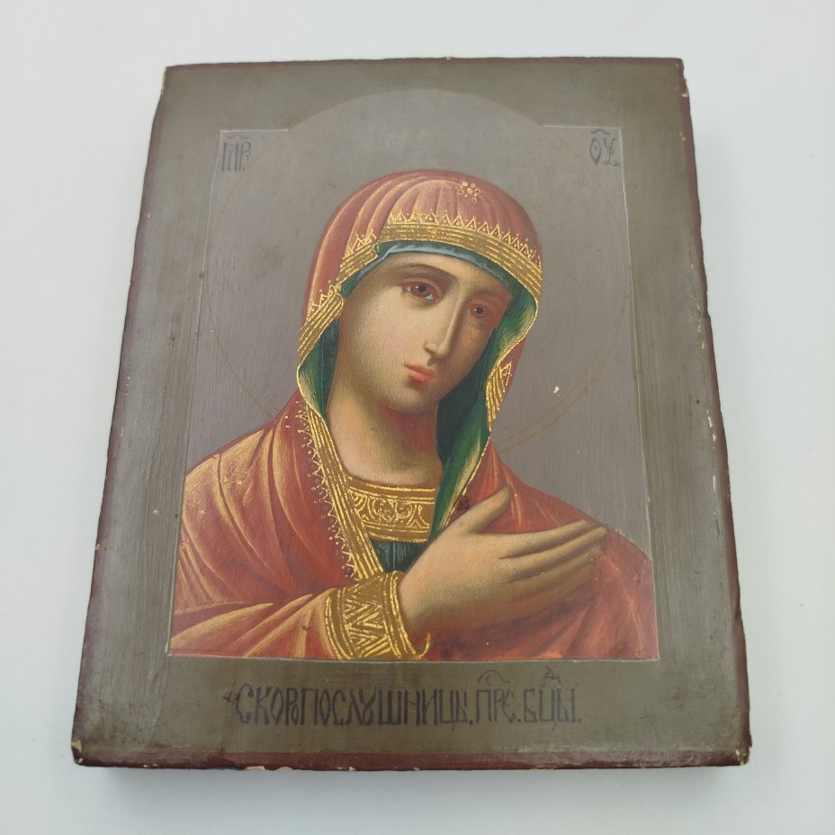 Икона Божией Матери "Невская Скоропослушница", дерево, левкас, масло, золочение, Российская империя, 1890-1915 гг.