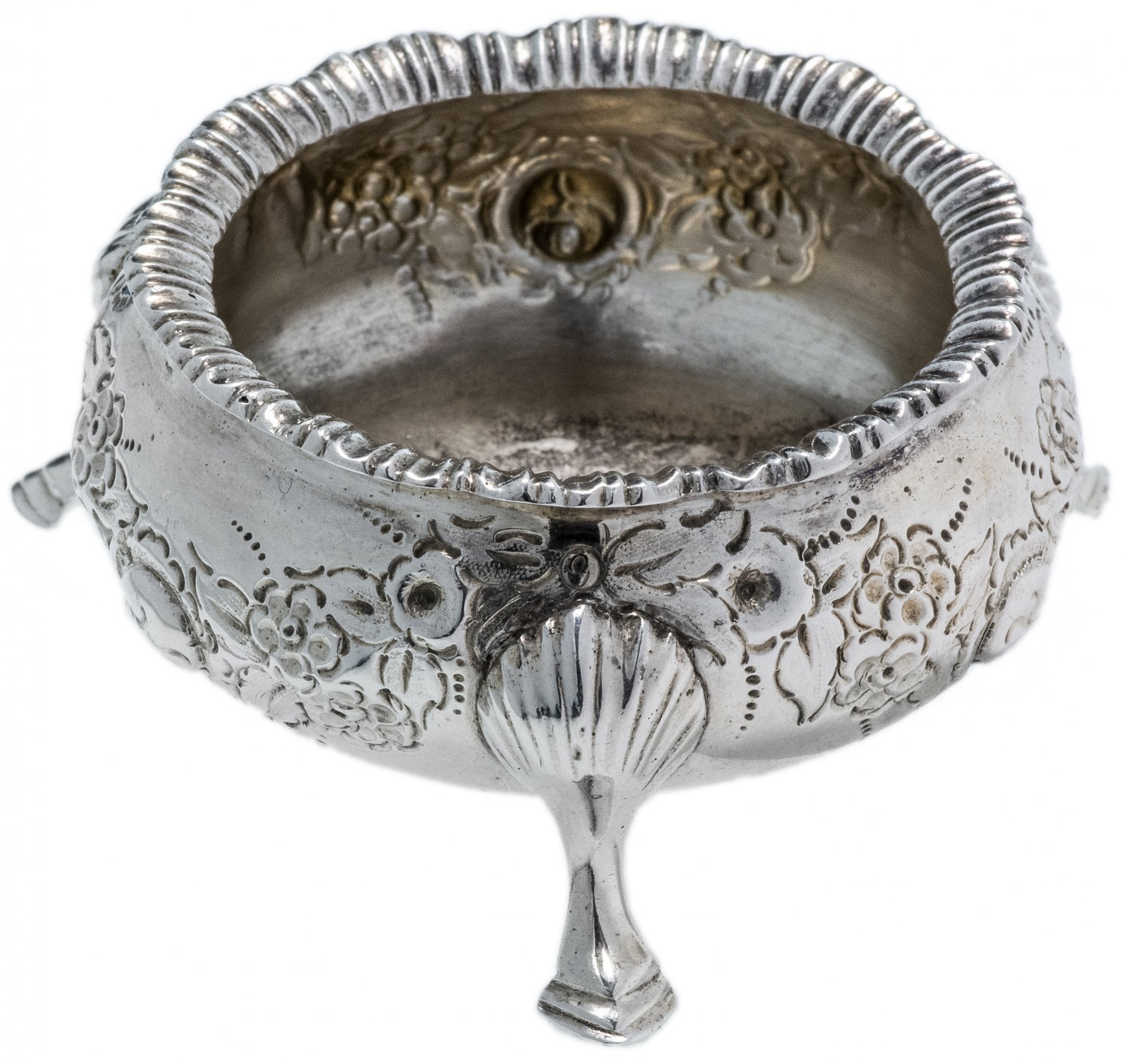Солонка серебряная, Великобритания
