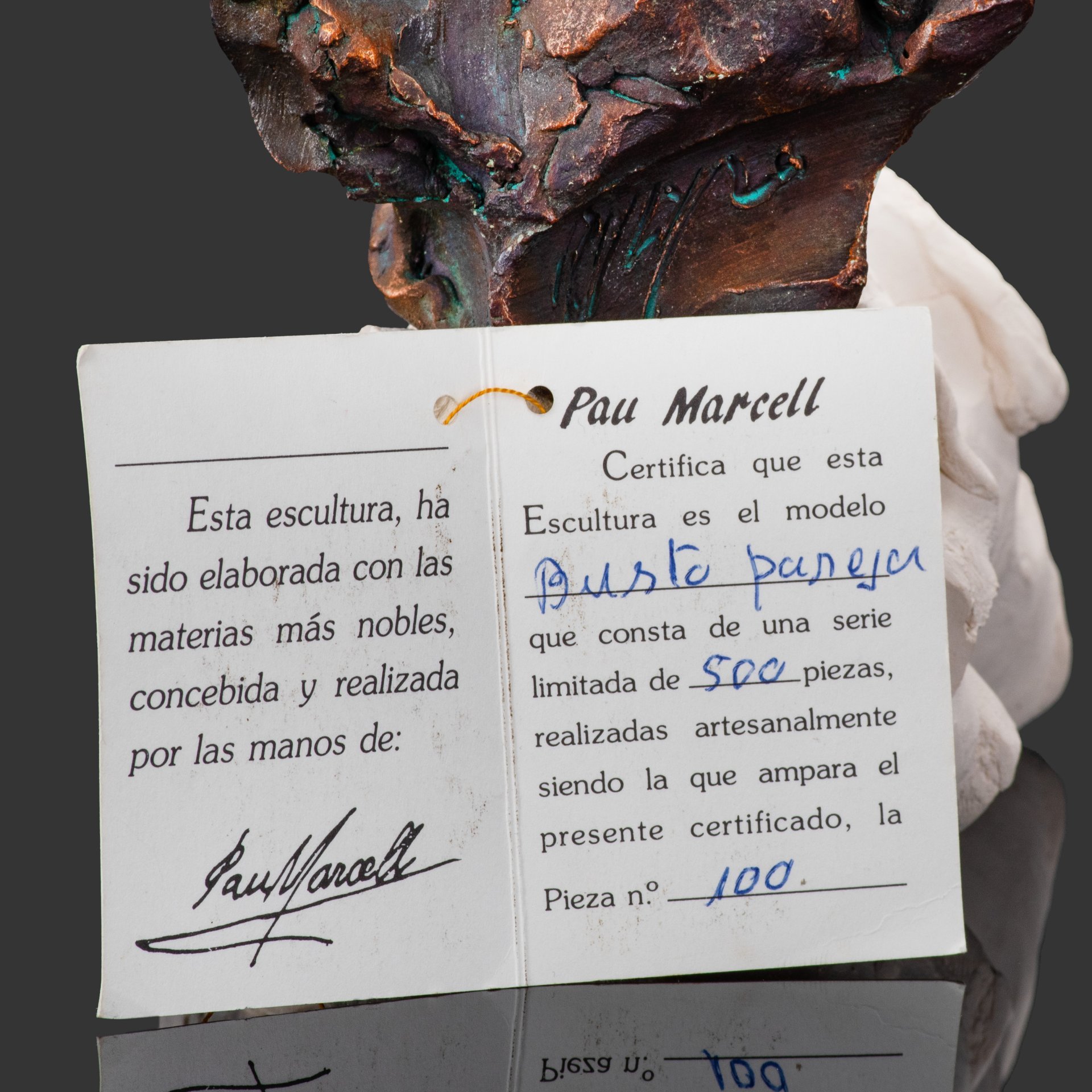 Скульптурная композиция "Юные красавицы на волнах", автор Pau Marcell, лимитированная серия (тираж: 100/500), металл, композитный материал